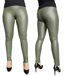 legginsy-damskie-latex-lateksowe-khaki-xl-2xl