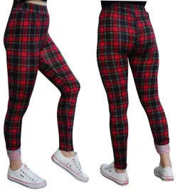 legginsy-getry-damskie-ocieplone-kratka-s-m