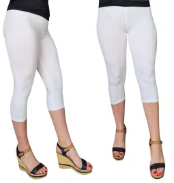 legginsy-getry-damskie-3-4-biale-wysoki-stan