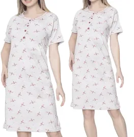 koszula-nocna-bawelniana-z-krotkim-rekawem-christina-secret-rozmiar-xl