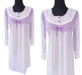 koszula-nocna-damska-z-dlugim-rekawem-sentina-bawelniana-ocieplana-xl