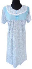 koszula-nocna-damska-z-krotkim-rekawem-sentina-bawelniana-z-haftem-koronka