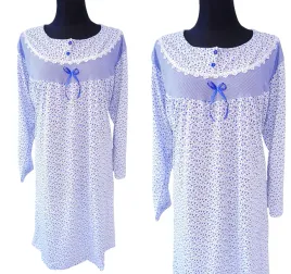 koszula-nocna-damska-z-dlugim-rekawem-sentina-bawelniana-ocieplana-l