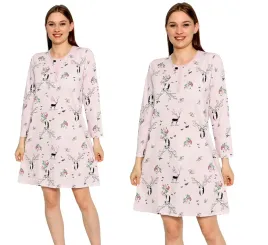 koszula-nocna-na-dlugi-rekaw-4-guziki-bawelniana-swiateczna-2xl