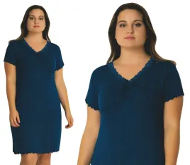 koszula-nocna-krotki-rekaw-nebula-3xl-duze-roz