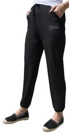 spodnie-prazkowane-czarne-dlugie-s-m