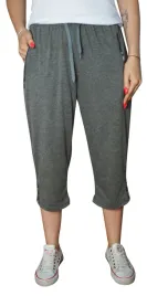 spodnie-damskie-rybaczki-dresowe-gladkie-3-4