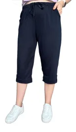 spodnie-damskie-rybaczki-dresowe-gladkie-3-4