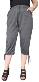 spodnie-damskie-rybaczki-dresowe-gladkie-3-4