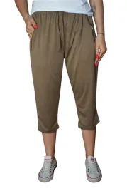 spodnie-damskie-rybaczki-dresowe-gladkie-3-4