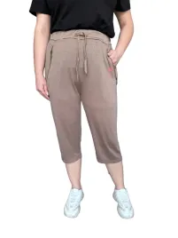 spodnie-damskie-rybaczki-dresowe-gladkie-3-4-roz-xl