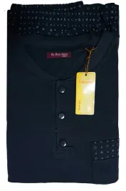 pizama-meska-bawelniana-rozpinana-krotki-rekaw-m