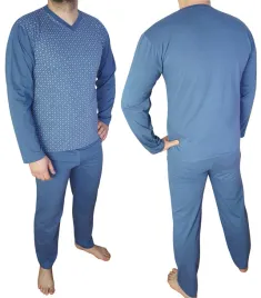 pizama-meska-bawelniana-dlugi-rekaw-dlugie-spodnie-polska-produkcja-4xl