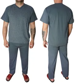 pizama-meska-bawelniana-krotki-rekaw-dlugie-spodnie-polska-produkcja-5xl