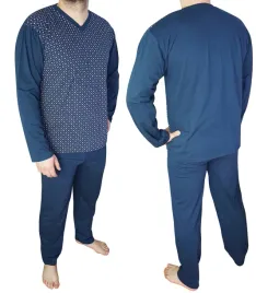 pizama-meska-bawelniana-dlugi-rekaw-dlugie-spodnie-polska-produkcja-5xl