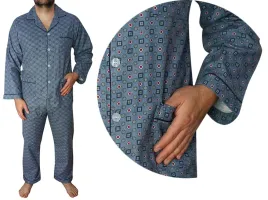 pizama-meska-flanelowa-rozpinana-bawelna-flanela