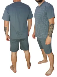 pizama-meska-bawelniana-krotki-rekaw-dlugie-spodnie-polska-produkcja-3xl