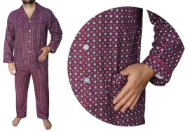 pizama-meska-flanelowa-rozpinana-bawelna-flanela