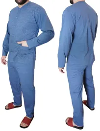 pizama-meska-bawelniana-dlugi-rekaw-rozpinana-polska-produkcja-5xl