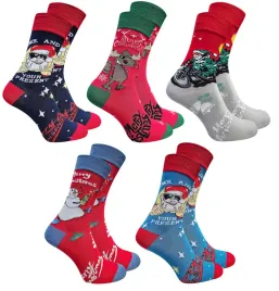 5x-meskie-skarpety-skarpetki-bawelna-swiateczne-prezent-swieta-43-46