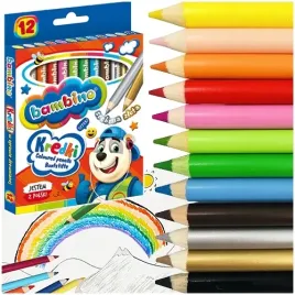 kredki-bambino-grube-okragle-jumbo-w-drewnie-12-kolorow-zlota-srebrna
