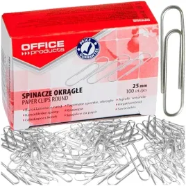 spinacze-biurowe-okragle-office-products-25mm-srebrne-100-sztuk