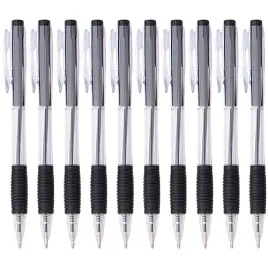 dlugopis-automatyczny-07mm-czarny-gumowy-uchwyt-office-products-10-szt