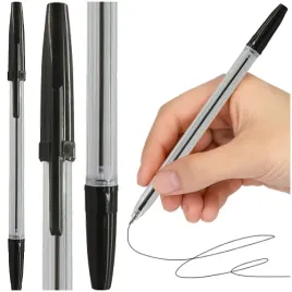 dlugopis-czarny-07mm-z-zatyczka-tradycyjny-office-products
