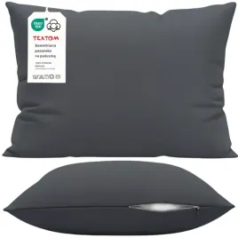 poszewka-na-poduszke-70x80-cm-bawelna-100percent-gladka-mocna-ciemnoszara