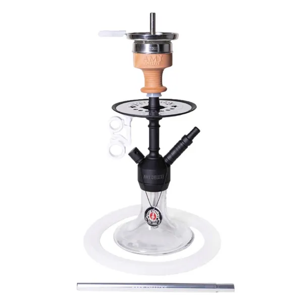 Shisha AMY Deluxe Jewel S 49cm Clear Black
