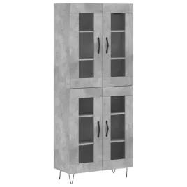 witrynka-szarosc-betonu-695x34x180-cm-material-drewnopochodny