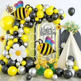 zestaw-balonow-czarne-zolte-pszczolka-kwiatek-girlanda-balonowa-lato