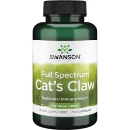 swanson-full-spectrum-cat-s-claw-500-mg-100-kaps