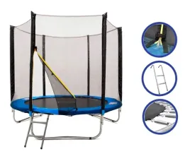 trampolina-254cm-8ft-blue-siatka-drabinka-f-star