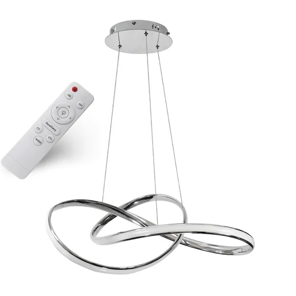 lampa-led-srebrna-wiszaca-z-pilotem-led-3-barwy-silver-55-100-wstega-informacje-dodatkowe-pilot-w-zestawie-zarowki-w-zestawie