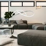 lampa-led-srebrna-wiszaca-z-pilotem-led-3-barwy-silver-55-100-wstega-pomieszczenie-biuro-jadalnia-korytarz-schody-kuchnia-pokoj-dzieciecy-salon-sypialnia