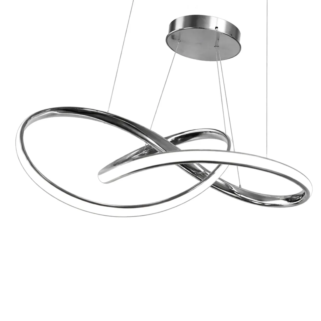 lampa-led-srebrna-wiszaca-z-pilotem-led-3-barwy-silver-55-100-wstega-stan-nowy