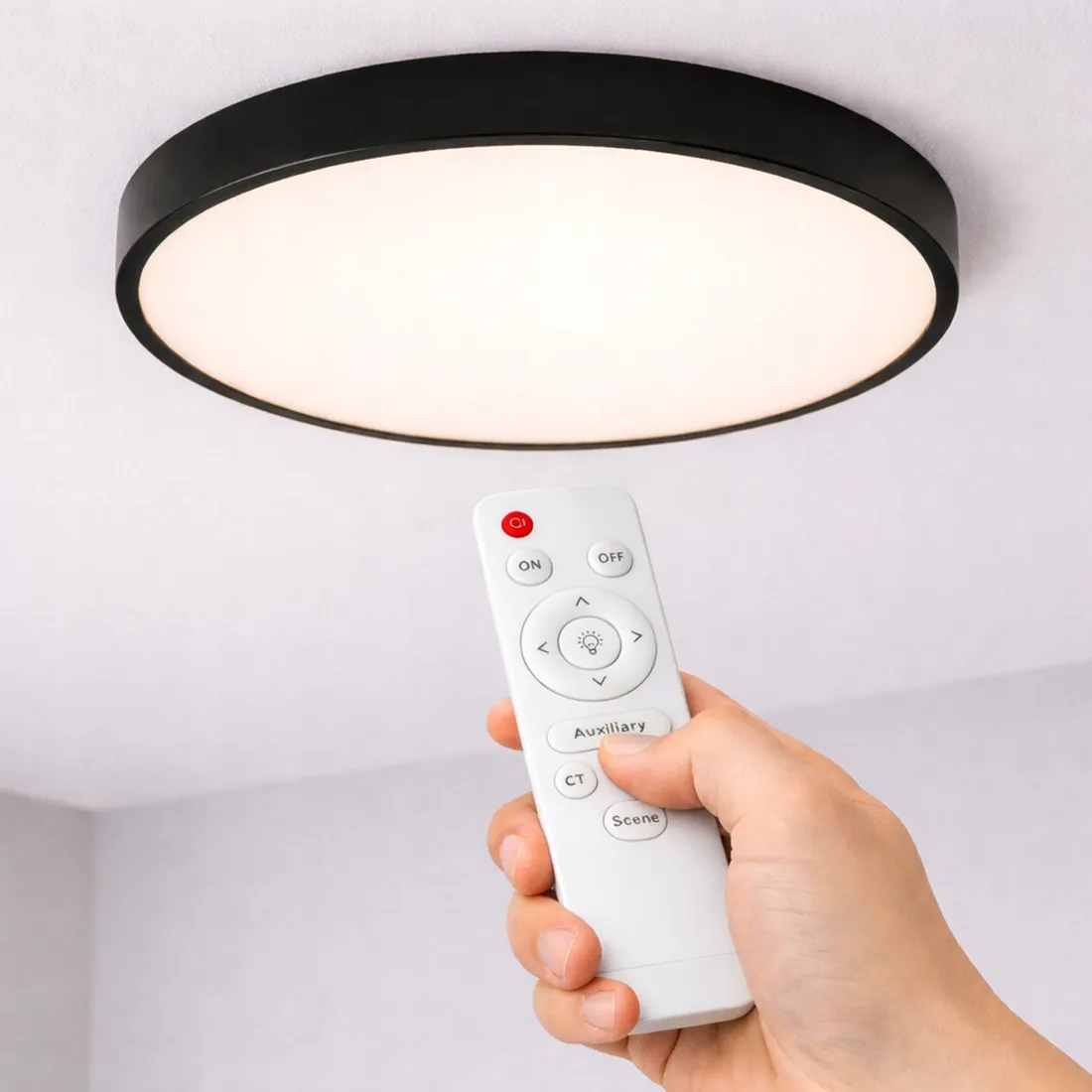 lampa-sufitowa-led-czarna-zyrandol-40-cm-plafon-okragly-pilot