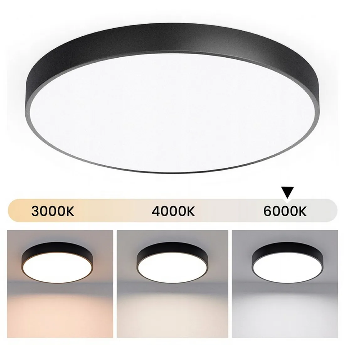 lampa-sufitowa-led-czarna-zyrandol-40-cm-plafon-okragly-pilot-stan-nowy