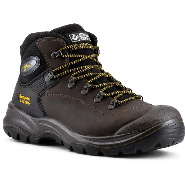 OBUWIE BUTY ROBOCZE BHP S3 HRO HI SRC Grisport CORTINA CIEMNY BRĄZOWY r.42