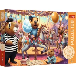 trefl-puzzle-100-el-kapibary-na-wakacjach
