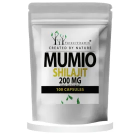 mumio-shilajit-ekstrakt-200-mg-20percent-kwasow-fulwowych-forest-vitamin-100-kaps