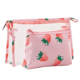 ecarla-zestaw-kosmetyczek-transparentnych-w-truskawki