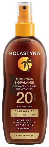 kol-olejek-do-opalania-150ml-spf20-2024-faktor-spf-20