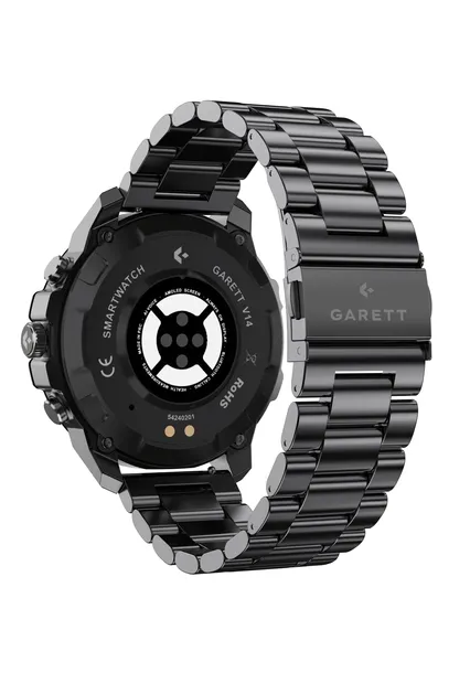 smartwatch-garett-v14-czarny-stalowy-komunikacja-bluetooth