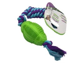 zolux-pilka-kauczukowa-do-rugby-ze-sznurem-11-cm-480377ass