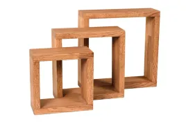 polka-debowa-cube-zestaw-3-sztuk-kawa