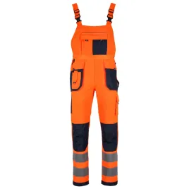 spodnie-ogrodniczki-basic-line-neon-pomaranczowy-stalco-m-s51684