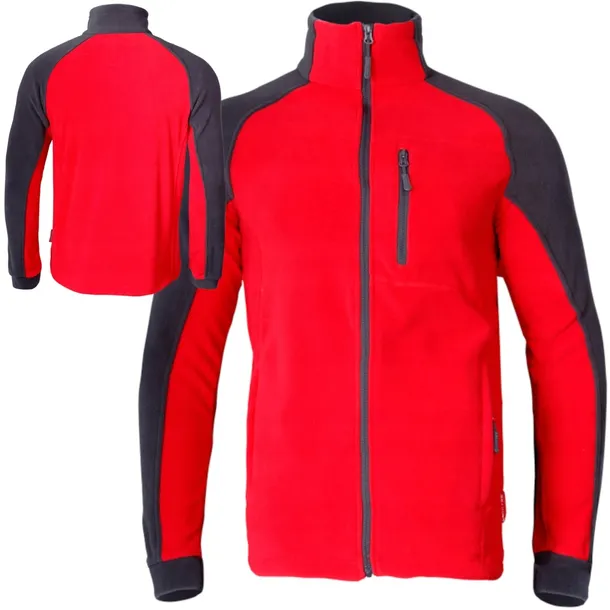 bluza-polar-czerwono-szara-2xl-ce-lahti-model-lpbp1