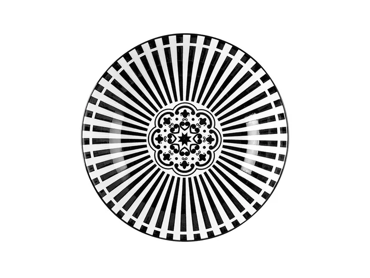 talerz-gleboki-astec-20cm-kolor-bialy-czarny